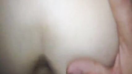 Домашнее порно в анал с не бритой