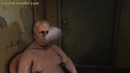 Великан с большим членом поимел маленькую жену