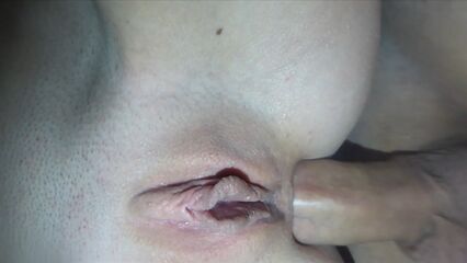 Домашнее порно видео: Трахнул свою девушку в анал